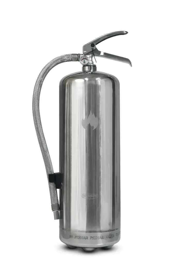 Design by Housegard 6 kg pulversläckare, steel, PE6HR-B